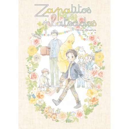 COM ZAPATITOS PLATEADOS