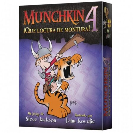JGM MUNCHKIN 04: ¡QUE LOCURA DE MONTURA!