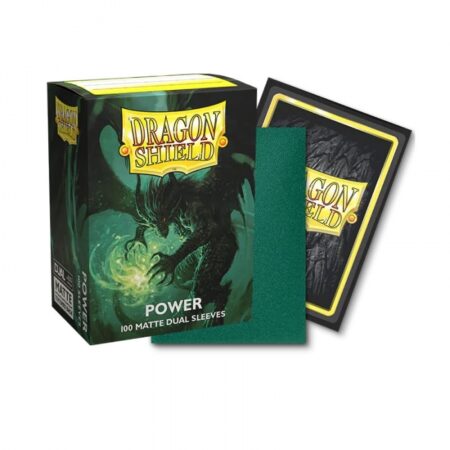 ACC FUNDA DRAGON SHIELD MATTE DUAL METALLIC GREEN/POWER (100)