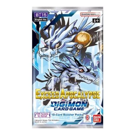 JCC DIGIMON CARD GAME: BT15 EXCEED APOCALYPSE: BOOSTER PACK - INGLES