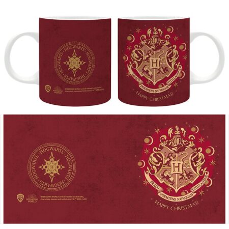 MER TAZA: HARRY POTTER HOWARTS RED 320ML