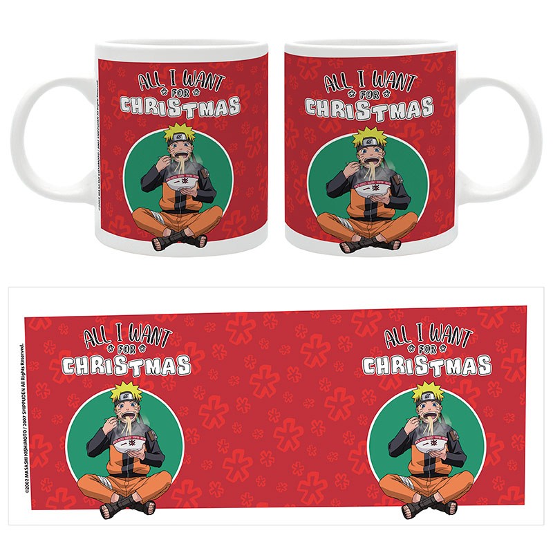 03C1518A-DA77-4BA4-9CC6-5FBDE5472BF4-15016562.jpg MER TAZA: NARUTO SHIPPUDEN ALL I WANT FOR CHRISTMAS 320ML