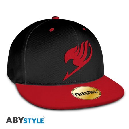 MER GORRA: FAIRY TAIL NEGRO Y ROJO EMBLEMA