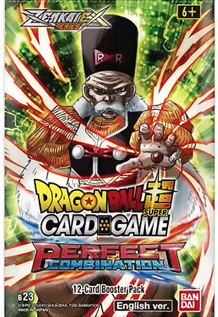 JCC DRAGON BALL B23 PERFECT COMBINATION: BOOSTER PACK - INGLES