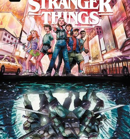 COM LAS TORTUGAS NINJA / STRANGER THINGS 01 DE 04