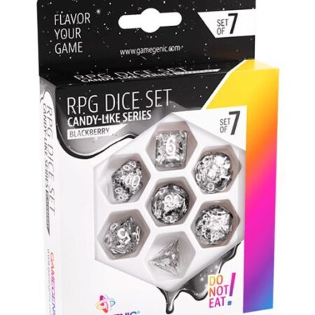 ACC SET DADOS: BLACKBERRY RPG DICE SET (7PC)