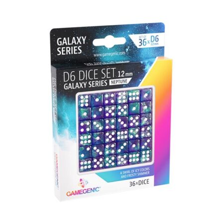 ACC SET DADOS: NEPTUNE D6 DICE SET 12 MM (36 PCS)