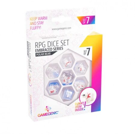 ACC SET DADOS: POLAR BEAR RPG DICE SET (7PCS)