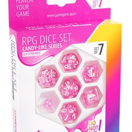 ACC SET DADOS: RASBERRY RPG DICE SET (7PCS)