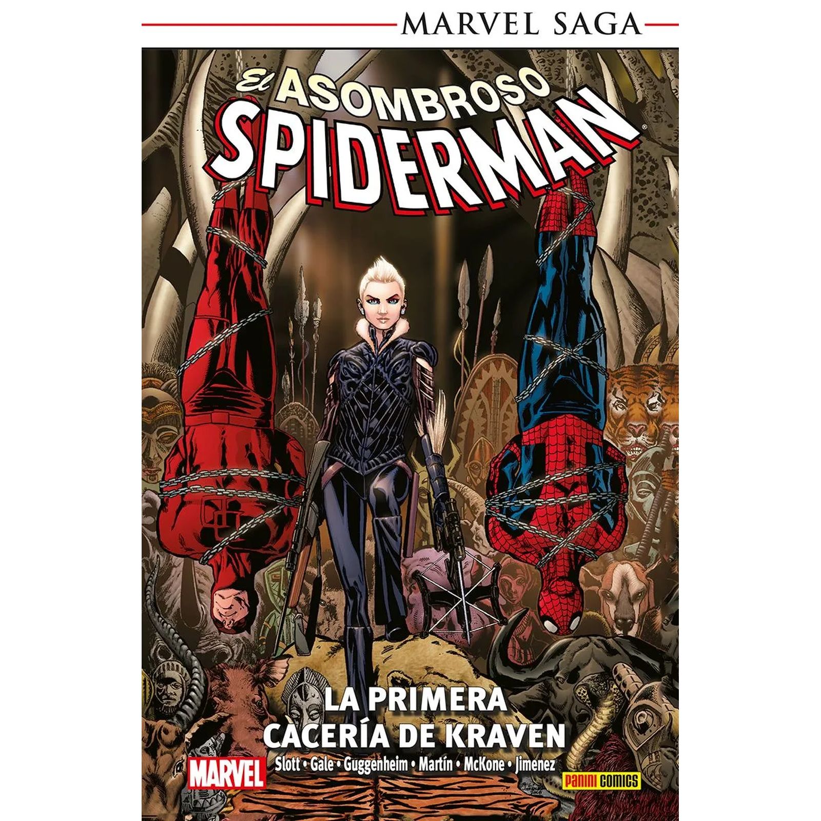 03C1518A-DA77-4BA4-9CC6-5FBDE5472BF4-15016874.jpg COM MARVEL SAGA TPB. EL ASOMBROSO SPIDERMAN 16 LA PRIMERA CACERIA DE KRAVEN