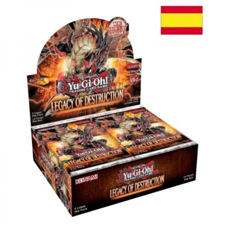 JCC YU-GI-OH! LEGADO DE LA DESTRUCCION: BOOSTER BOX