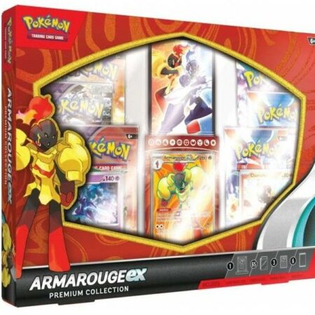 JCC POKEMON FUERZAS TEMPESTALES: ARMAROUGE EX PREMIUM COLLECTION - INGLES