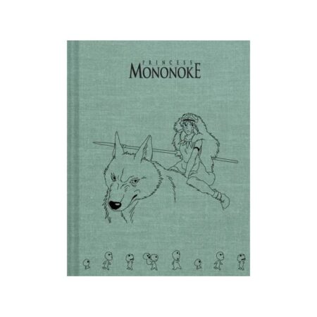 MER LIBRETA: SAN CUADERNO TAPA TELA LA PRINCESA MONONOKE