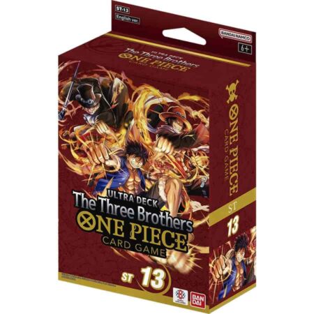 JCC ONE PIECE CARD GAMES ST13 STARTER DECK THE THREE BROTHERS ULTRA - INGLES
