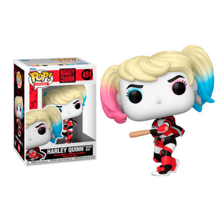 MER FUNKO POP! DC COMICS: HARLEY QUINN TAKEOVER HARLEY WITH BAT 451