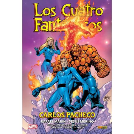 COM LOS 4 FANTASTICOS DE CARLOS PACHECO Y RAFAEL MARIN (MARVEL OMNIBUS)