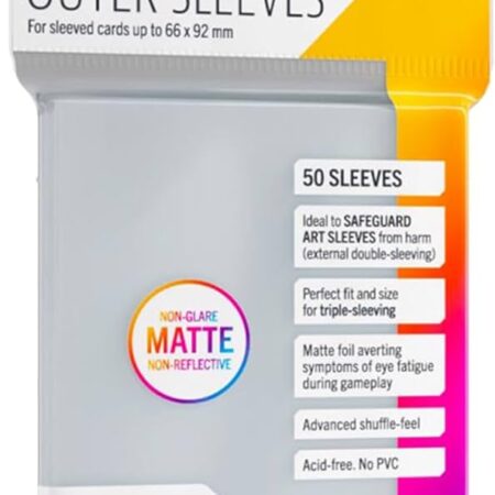 ACC FUNDAS OUTER SLEEVES MATTE STANDARD SIZE