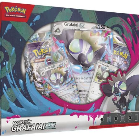 JCC POKEMON FUERZA TEMPORAL: GRAFAIAI EX BOX - INGLES