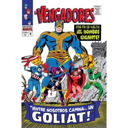 COM BIBLIOTECA MARVEL 51 LOS VENGADORES 05