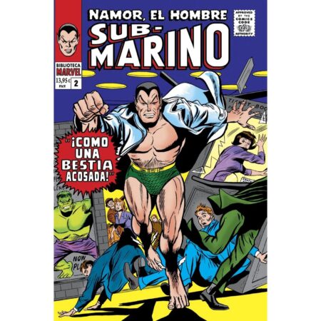 COM BIBLIOTECA MARVEL 53 NAMOR EL HOMBRE SUBMARINO 02