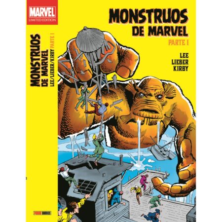COM MONSTRUOS MARVEL DE STAN LEE, LARRY LIEBER Y JACK KIRBY 01 (MARVEL LIMITED EDITION)