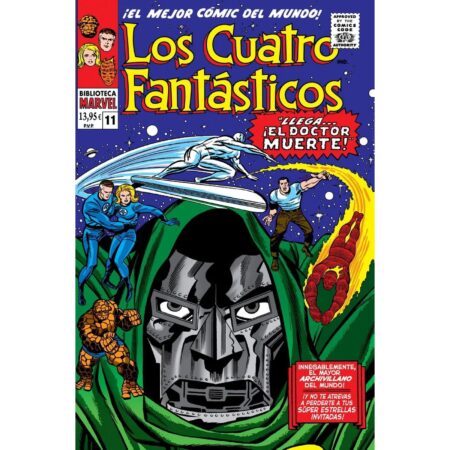 COM BIBLIOTECA MARVEL 55 LOS CUATRO FANTASTICOS 11