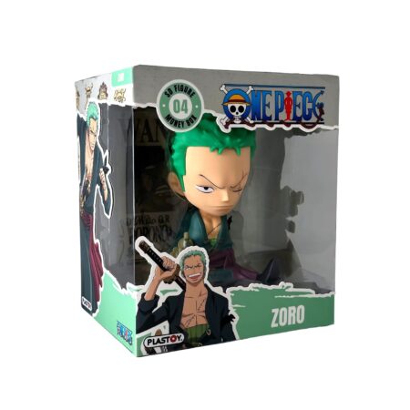 MER FIGURA: ONE PIECE ZORO NEW EDITION HUCHA 18 CM