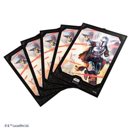 ACC FUNDAS STAR WARS UNLIMITED ART SLEEVES MANDALORIAN