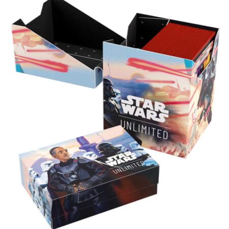 ACC DECK BOX STAR WARS UNLIMITED SOFT CRATE MANDALORIAN/MOFF GIDEON