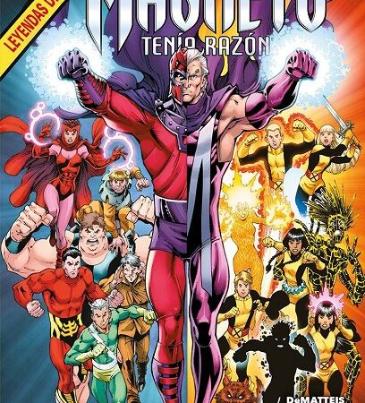 COM LEYENDAS DE LA PATRULLA-X 17 MAGNETO TENIA RAZON
