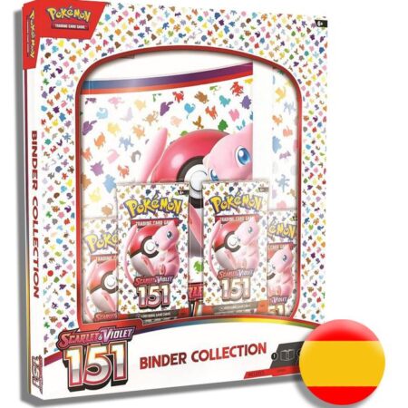 JCC POKEMON ESCARLATA Y PURPURA 151: ALBUM PARA COLECCIONES