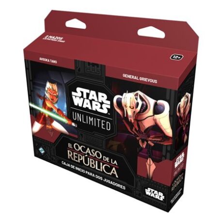 JCC STAR WARS UNLIMITED: EL OCASO DE LA REPUCBLICA KIT DE INICIO