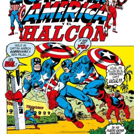 COM CAPITAN AMERICA Y EL HALCON.¡EL OTRO CAPITAN AMERICA! (MARVEL GOLD)