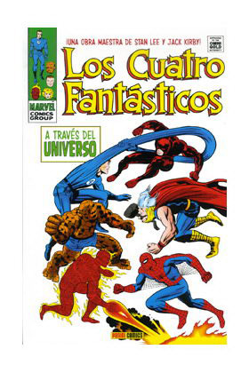 COM LOS 4 FANTASTICOS A TRAVES DEL UNIVERSO