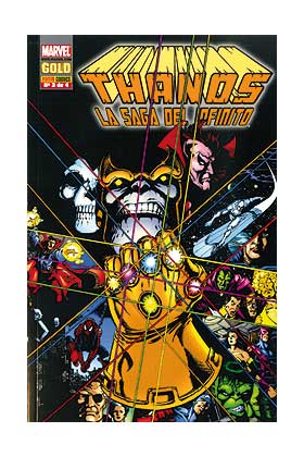 COM THANOS: LA SAGA DEL INFINITO 03 (MARVEL GOLD)