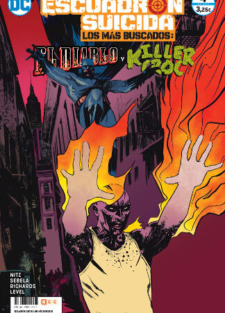 COM ESCUADRON SUICIDA: EL DIABLO/KILLER CROC. LOS MAS BUSCADOS 10/ 4