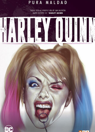 COM PURA MALDAD: HARLEY QUINN