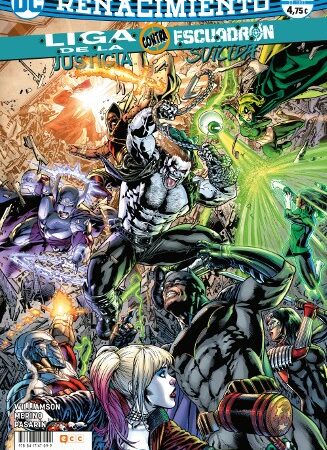 COM LIGA DE LA JUSTICIA CONTRA ESCUADRON SUICIDA 02 (DE 3) (RENACIMIENTO)