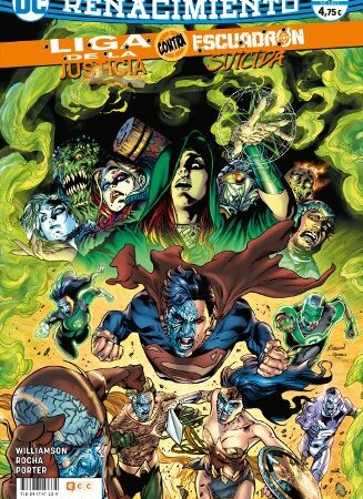 COM LIGA DE LA JUSTICIA CONTRA ESCUADRON SUICIDA 03 (DE 3) (RENACIMIENTO)