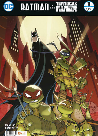 COM LAS AVENTURAS DE BATMAN Y LAS TORTUGAS NINJA 01 (DE 6) (no reponer)