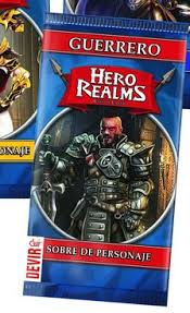 JGM HERO REALMS: SOBRE DE PERSONAJE GUERRERO