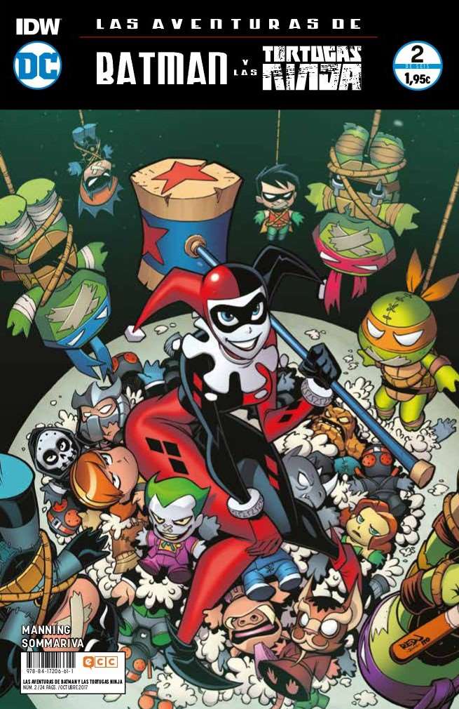 03C1518A-DA77-4BA4-9CC6-5FBDE5472BF4-20003761.jpg COM LAS AVENTURAS DE BATMAN Y LAS TORTUGAS NINJA 02 (DE 6)