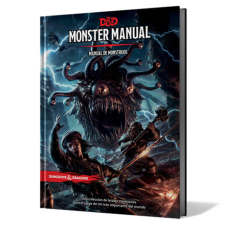 ROL DUNGEONS & DRAGONS: MONSTER MANUAL - MANUAL DE MONSTRUOS EDICION ESPAÑOLA