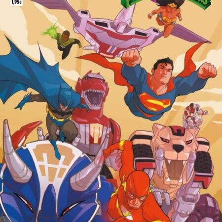 COM LIGA DE LA JUSTICIA/POWER RANGERS 06 (DE 6)