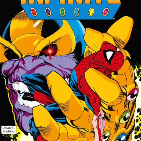 COM EL GUANTELETE DEL INFINITO. HEROES MARVEL