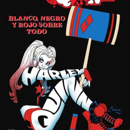 COM HARLEY QUINN: BLANCO, NEGRO Y ROJO SOBRE TODO
