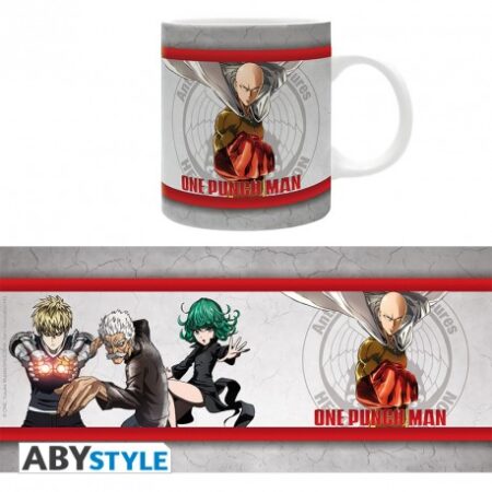 TAZ TAZA: ONE PUNCH MAN - MUG 320 ML HEROES GRUPO - GRIS