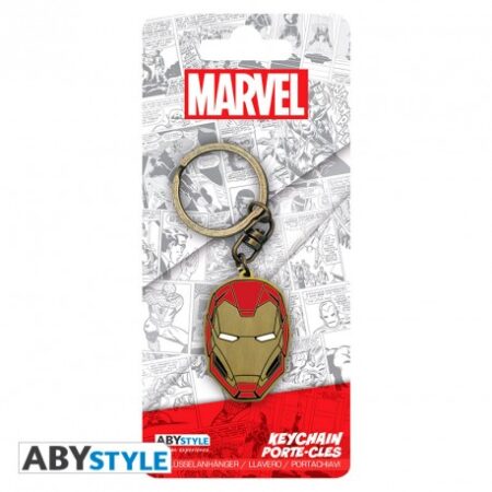 MER LLAVERO: MARVEL - KEYCHAIN IRON MAN MASCARA/CASCO