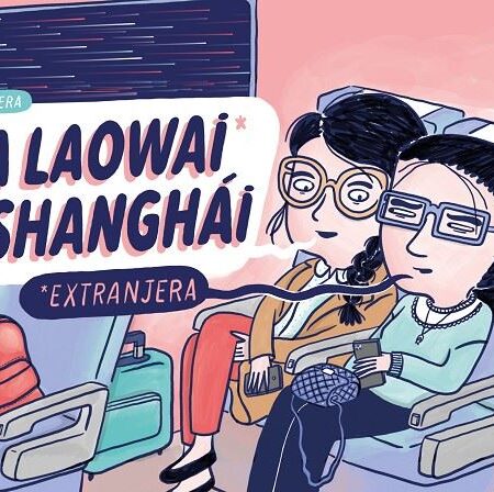 COM UNA LAOWAI EN SHANGHAI