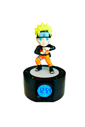 MER DESPERTADOR: NARUTO LIGHT UP ALARM CLOCK RELOJ 20 CM NARUTO SHIPPUDEN